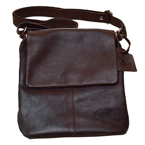 Handbag, Henk Berg, Solid Leather, Medium, 24x26cm - Kent Saddlery