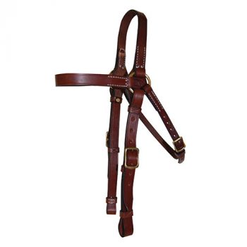 Leather Bridle, Barcoo, Bridle Head