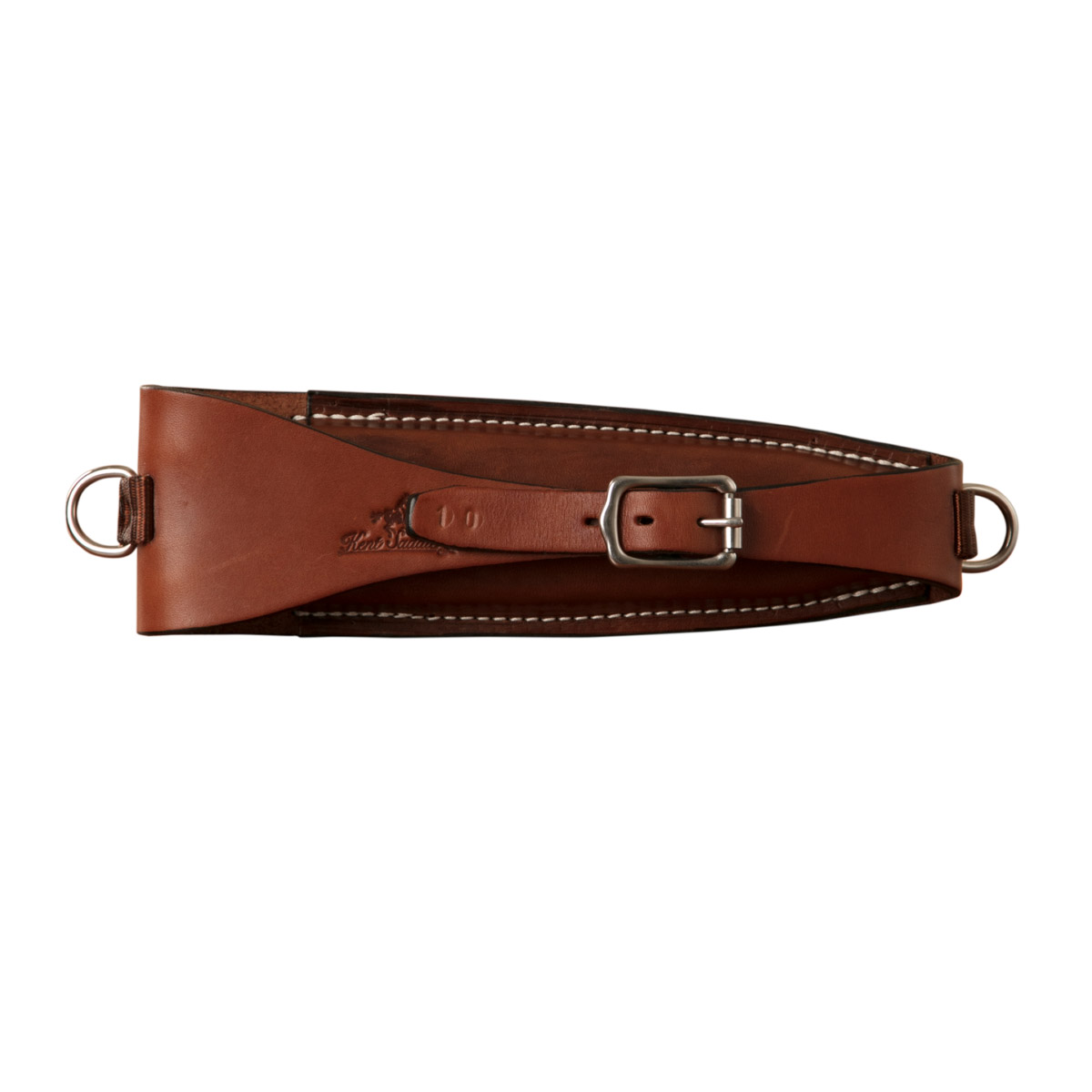 Pouch, Solid Leather, to fit on back of saddle cantle for Crescent Pliers 1
