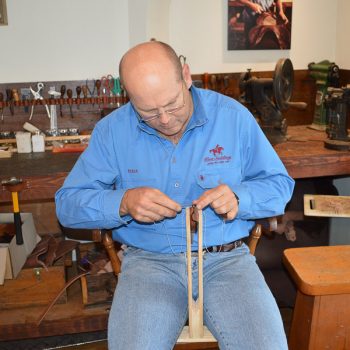 Stitching Pony in use