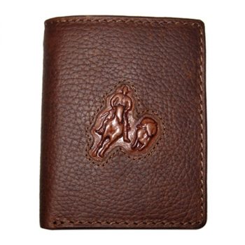 Wallet, Solid Leather, Short Style, Bi-fold, Campdrafter with Zip, Brown