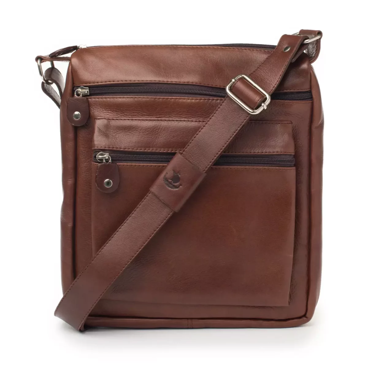 Handbag, Henk Berg, Leather, Jamie, 15x16x4cm, Black 1