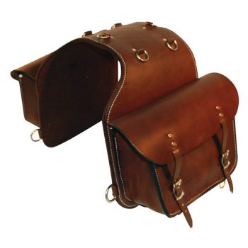 Motorbike Saddle Bag, Solid Leather