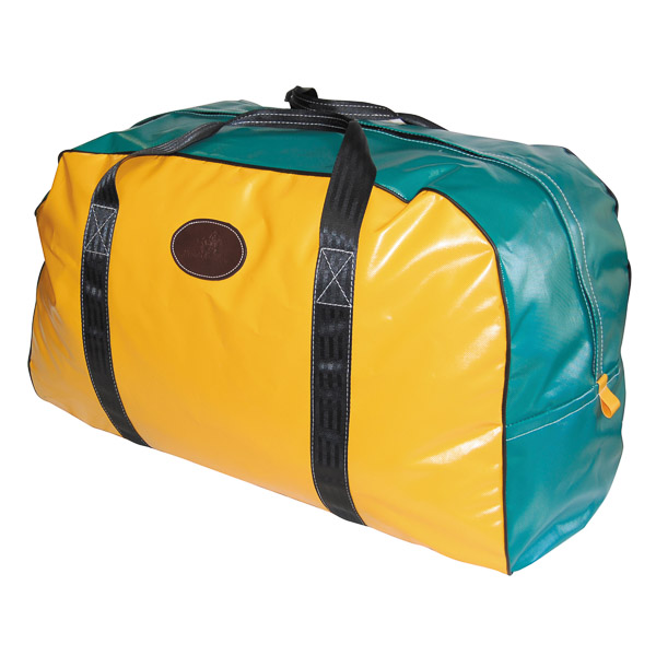 Gear Bag, Vinyl, Green Top and Yellow Sides