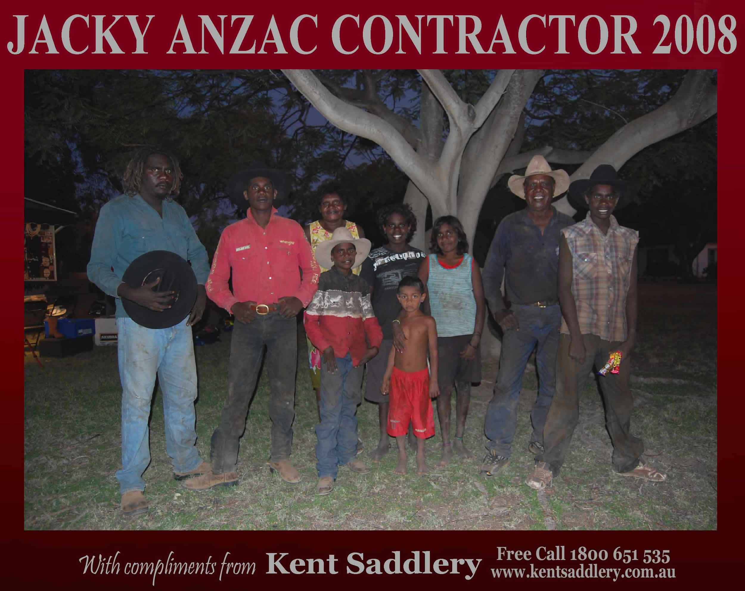 Drovers & Contractors - Jacky Anzac Contractor 12
