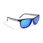 Sunglasses, Gidgee-Eyes, Fender – Blue, Matt Black Frame, Blue Revo Lens