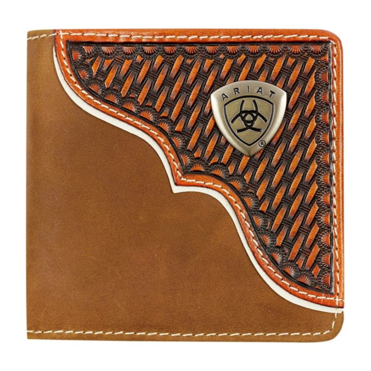 Wallet, Ariat, Bi-Fold, Basket Weave at Kent Saddlery from $99.00