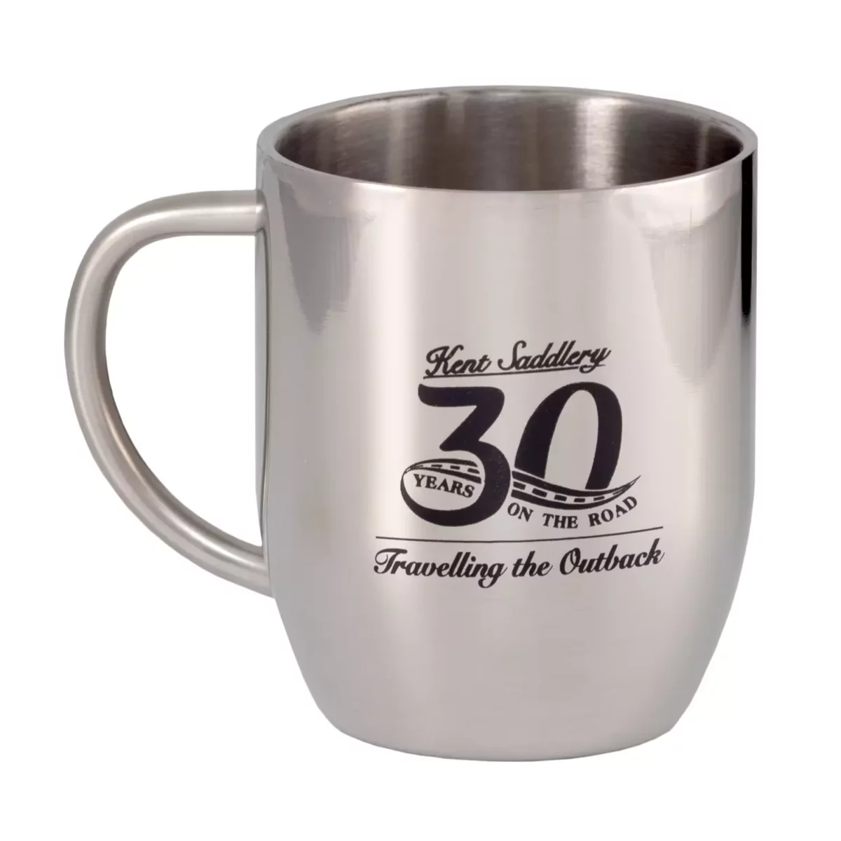 Mug, Stainless Steel, Bullet Mug, 30 Year Logo 1