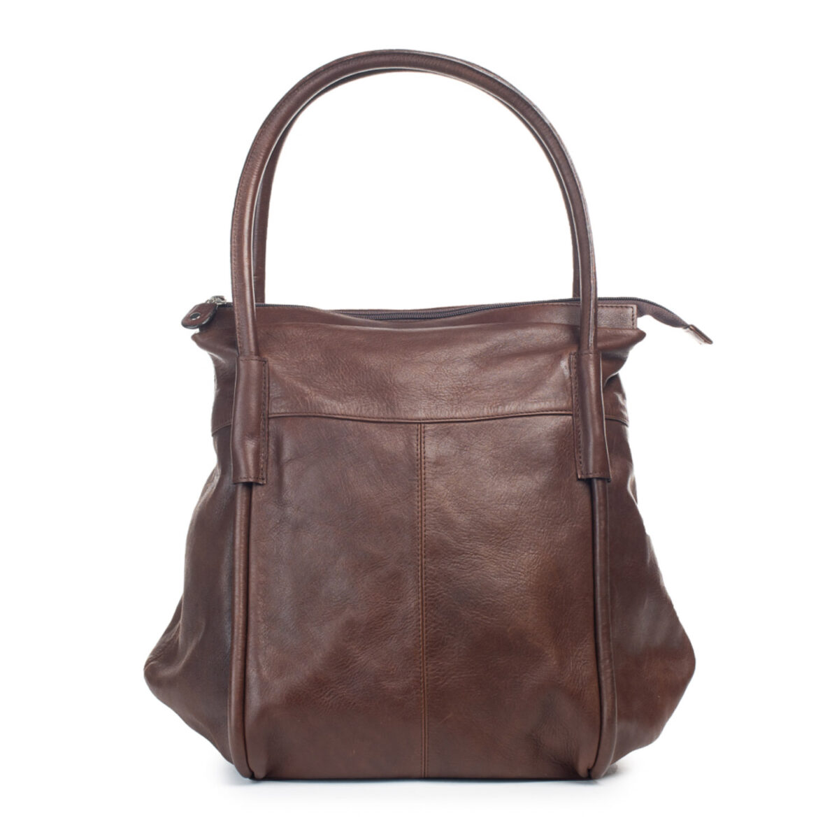 Handbag, Henk Berg, Leather, Eve, 37 x 31 x16cm, Brown 1