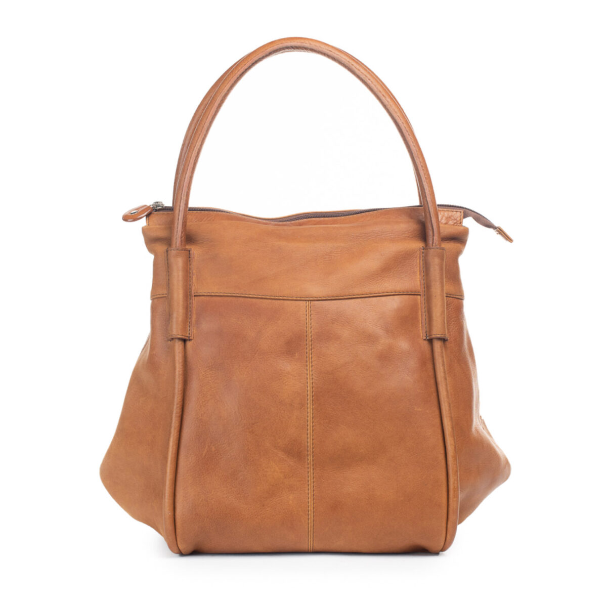 Handbag, Henk Berg, Leather, Eve, 37 x 31 x 16cm, Vintage Tan 1