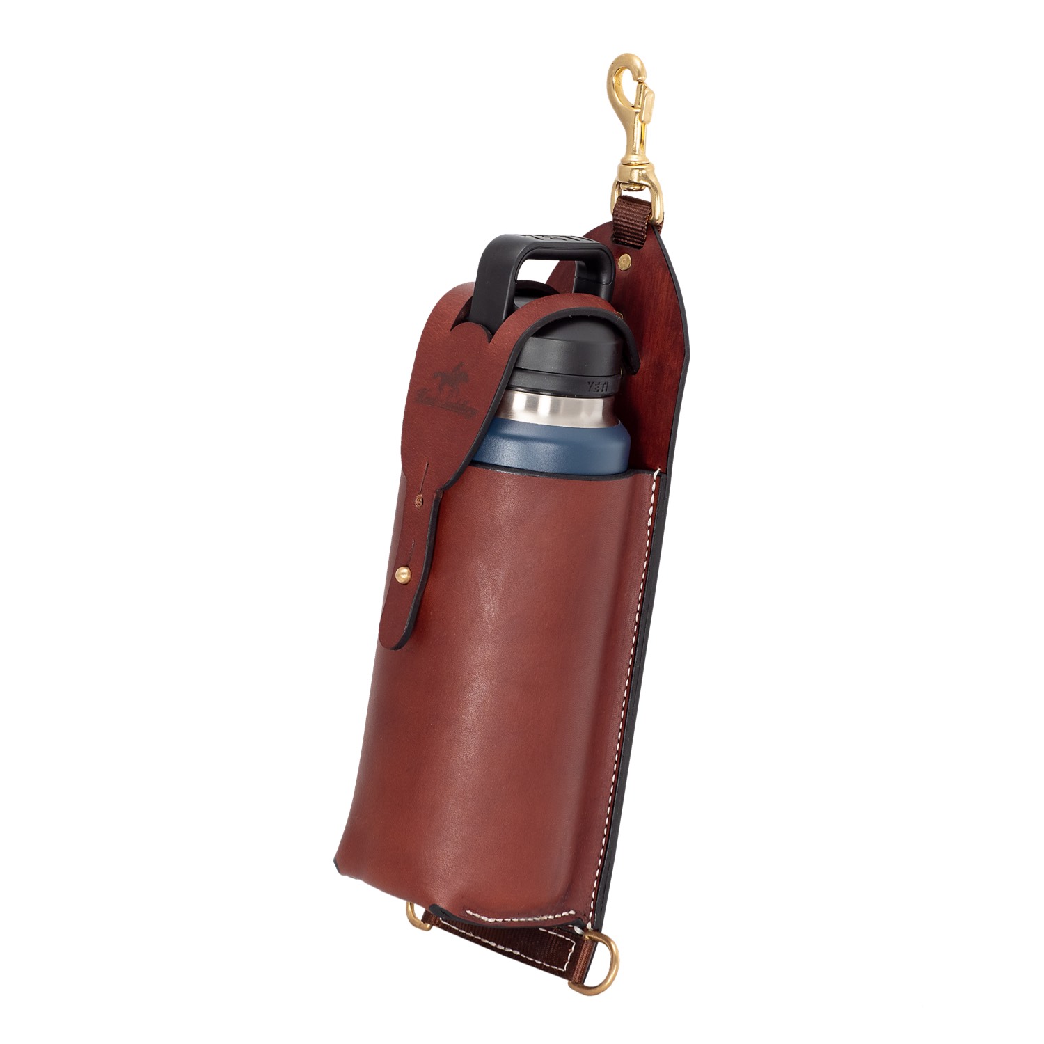 Pouch For YETI Water Bottle, Solid Leather, To Clip On Front Of Saddle. at  Kent Saddlery from $128.00